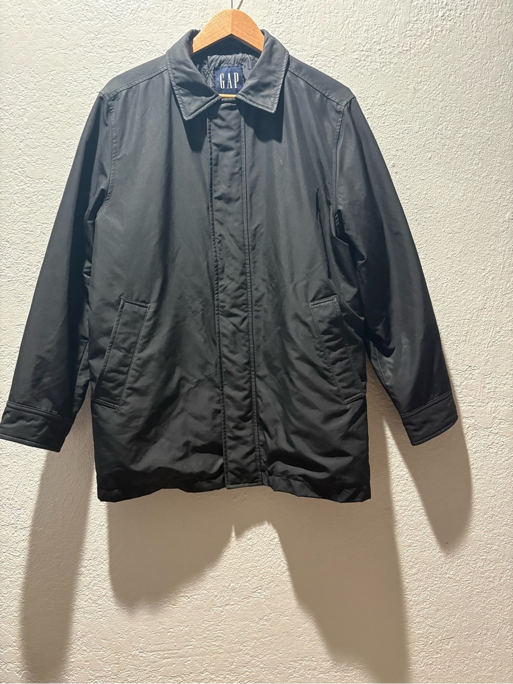 GAP Men's Black Lightweight Shirt Jacket